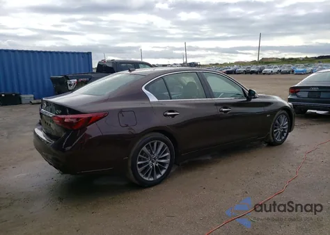 2020 Infiniti Q50 Pure z USA, uszkodzony, nr VIN JN1EV7AR8LM251216